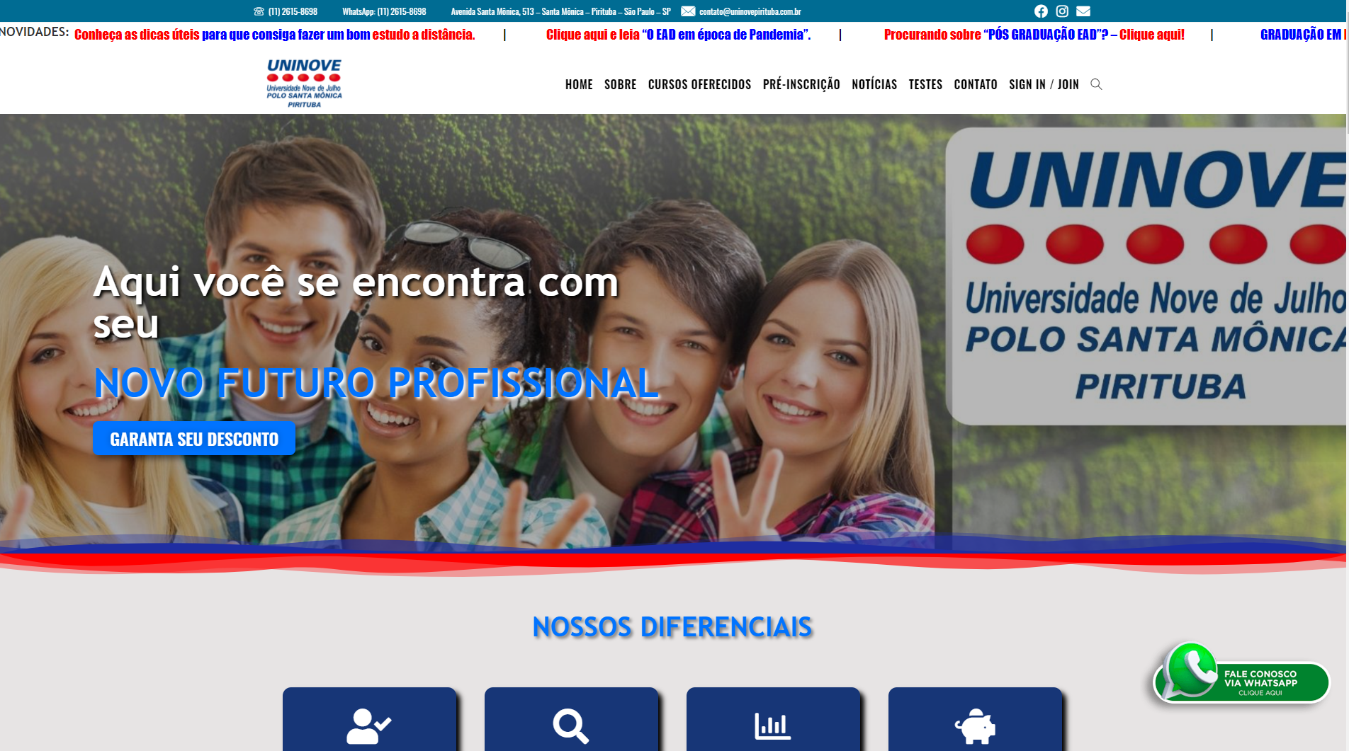 UNINOVE Polo EAD SANTA MÔNICA